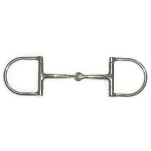 British Dee Ring Snaffle 3.75''