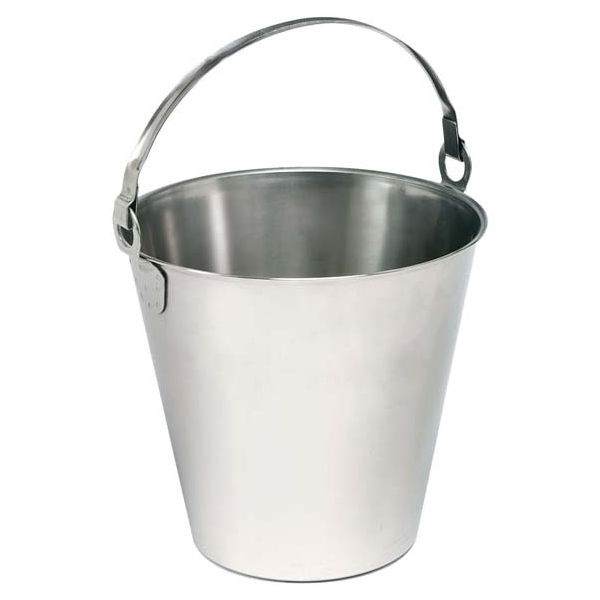 DeLaval stainless steel bucket 12 liter