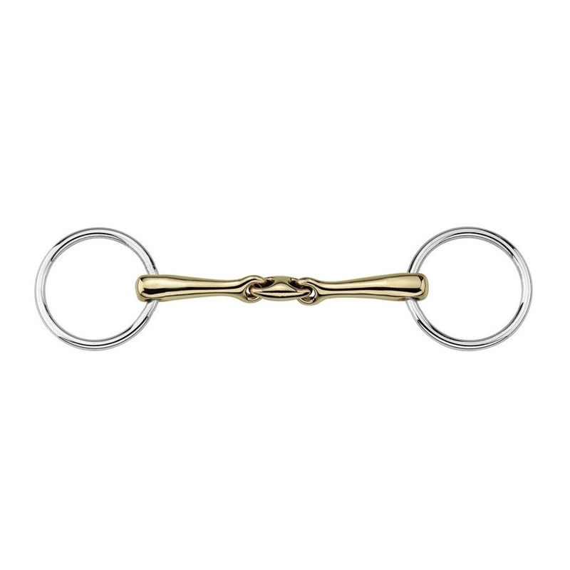 Herm Sprenger KK Ultra Double Jointed Bradoon, 14mm, 4.125