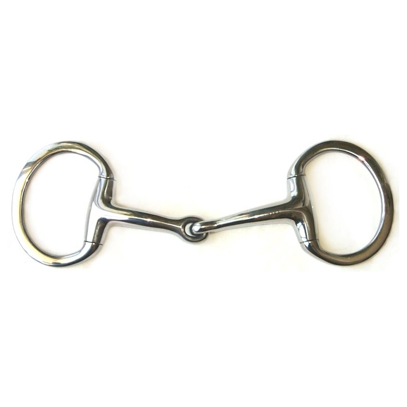 Medium Weight Eggbutt Snaffle, 4.5'', 4.75''