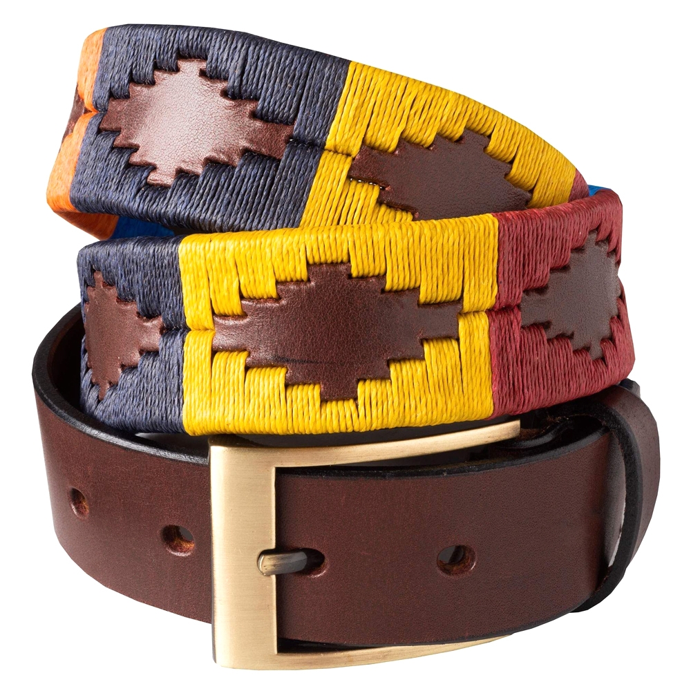 Mustard-Windsor-Argentinian-Polo-Belt