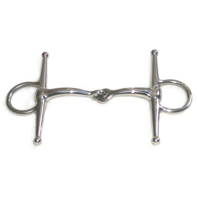 Full Cheek Eggbutt Snaffle 4'' & 4.75''