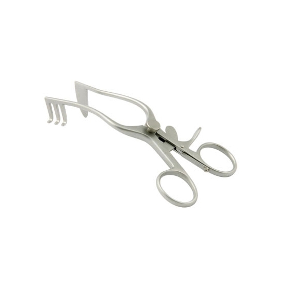 Plester Jansen Retractor, Right Solid Blade