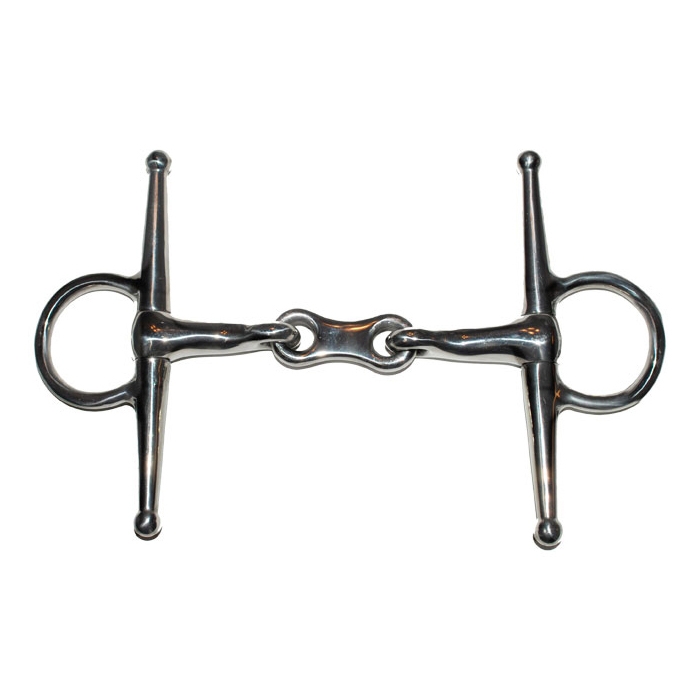 French Mouth Full Cheek Snaffle 4.5''