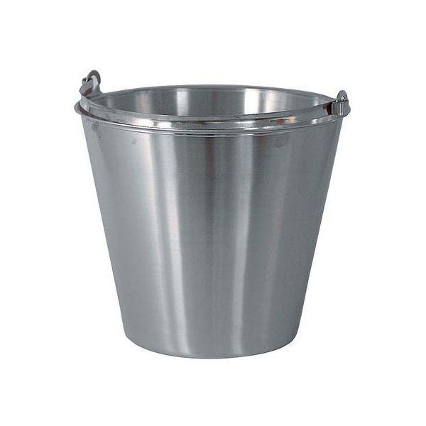 12Ltr Stainless Steel Bucket