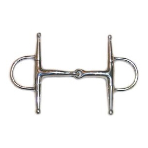 Full Cheek Eggbutt Snaffle 4'' & 4.75