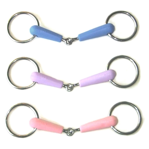 Happy Mouth Loose Ring Snaffle In Fun Colors - 4.5''